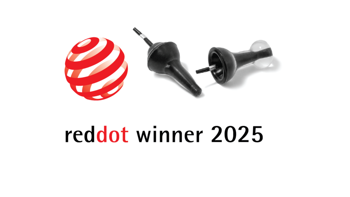 Paxauris Wins Red Dot Award for Fluid™ Earplugs!